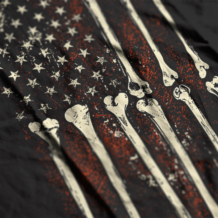 Bone American Flag