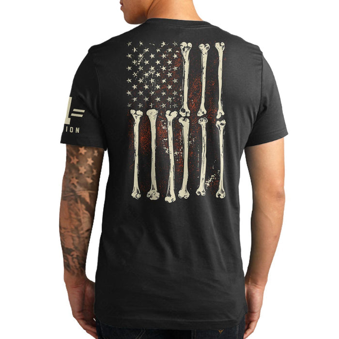 Bone American Flag