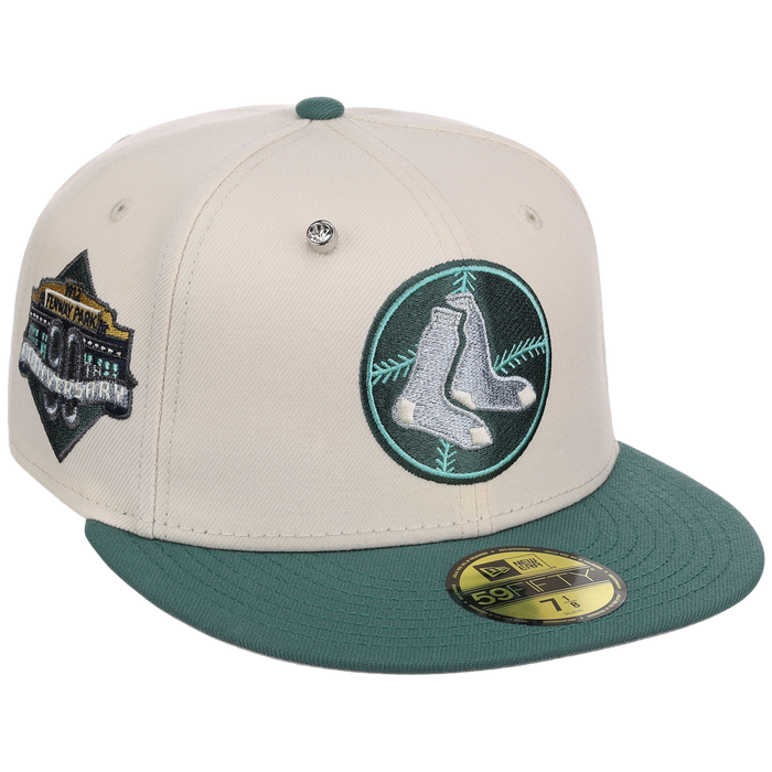Boston Red Sox MLB Cream Lichen New Era 59FIFTY