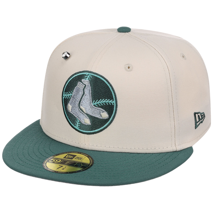 Boston Red Sox MLB Cream Lichen New Era 59FIFTY