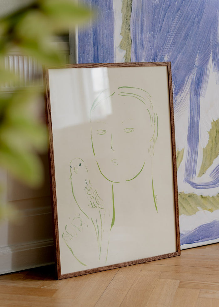 Boy and Parrot 02 by Oamul