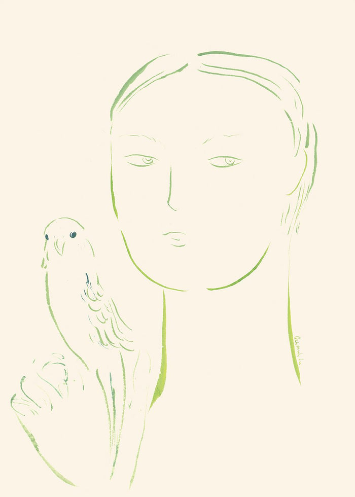 Boy and Parrot 02 by Oamul