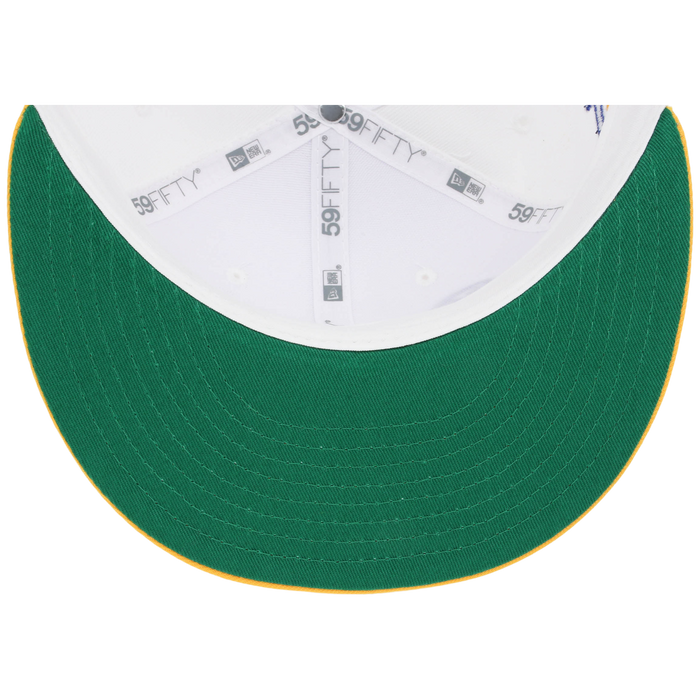 Brooklyn Dodgers The Chamber New Era 59FIFTY - White/Golden Yellow