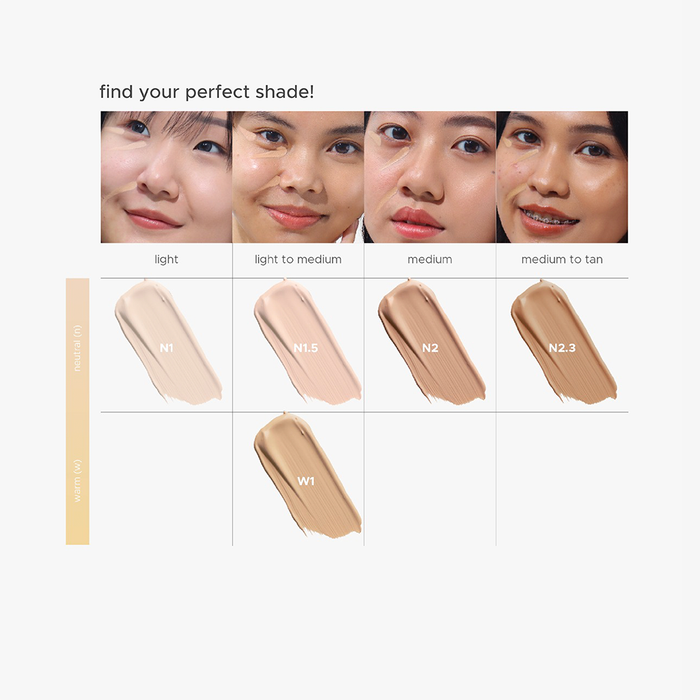 [BUY 1 GET 1] Pearlfect Silk Fit Concealer + Pearlfect Cushion