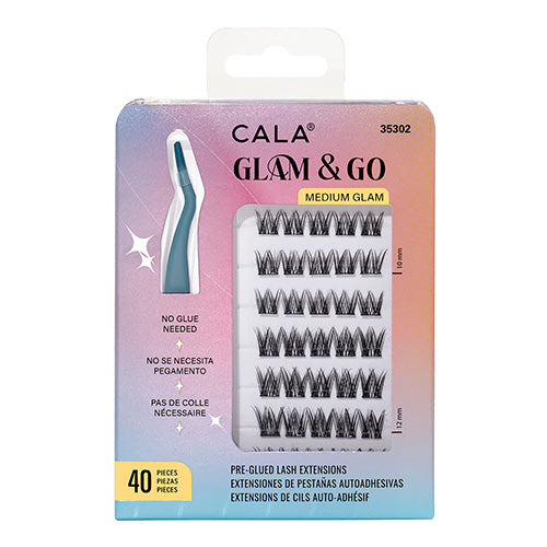 Cala Glam & Go Pre Glued Lash Extensions With Applicator