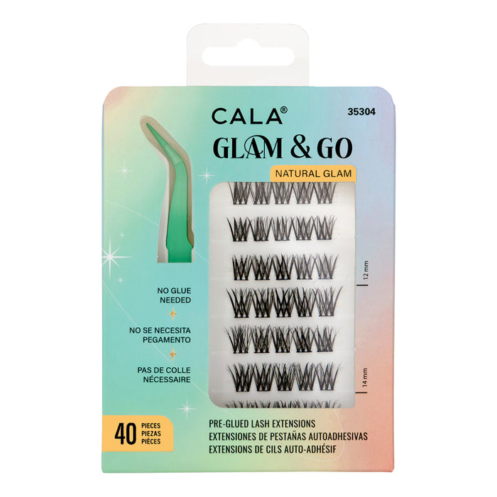 Cala Glam & Go Pre Glued Lash Extensions With Applicator