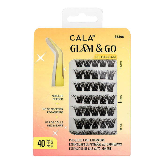 Cala Glam & Go Pre Glued Lash Extensions With Applicator