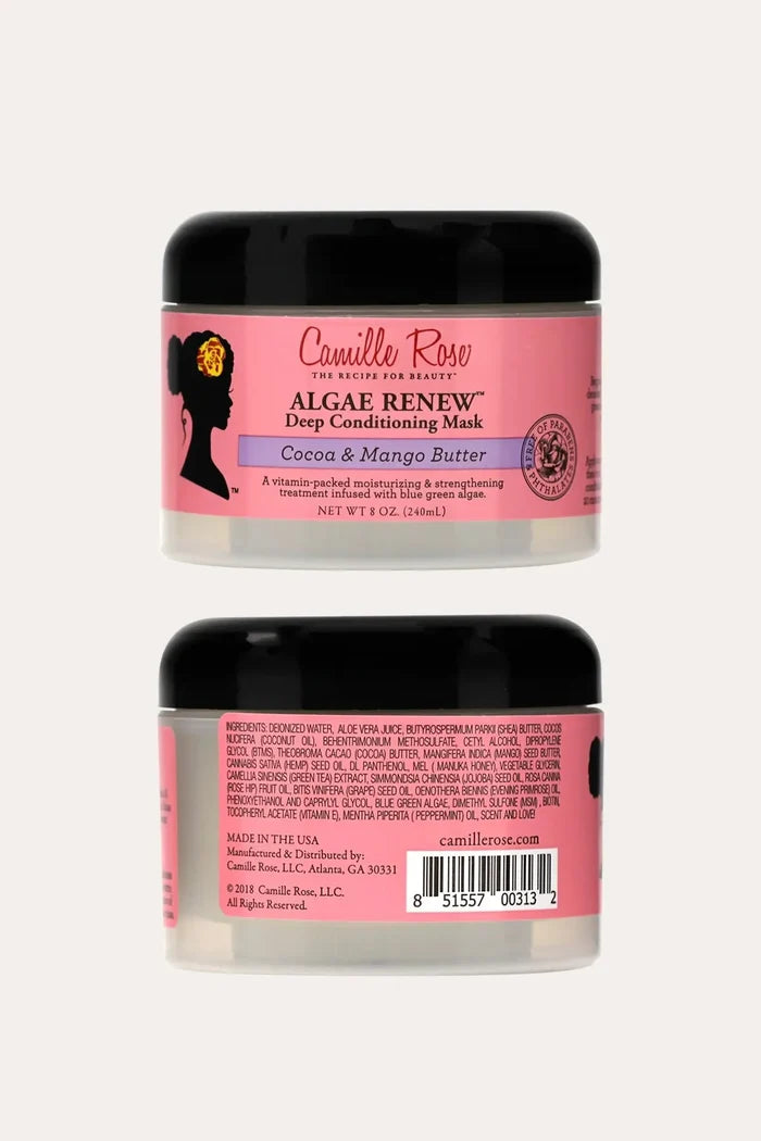 CAMILLE ROSE ALGAE RENEW DEEP CONDITIONER COCOA & MANGO BUTTER 8oz - BSW BEAUTY CANADA