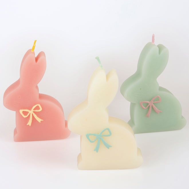 Meri Meri - Candles - Bunny - Close Look