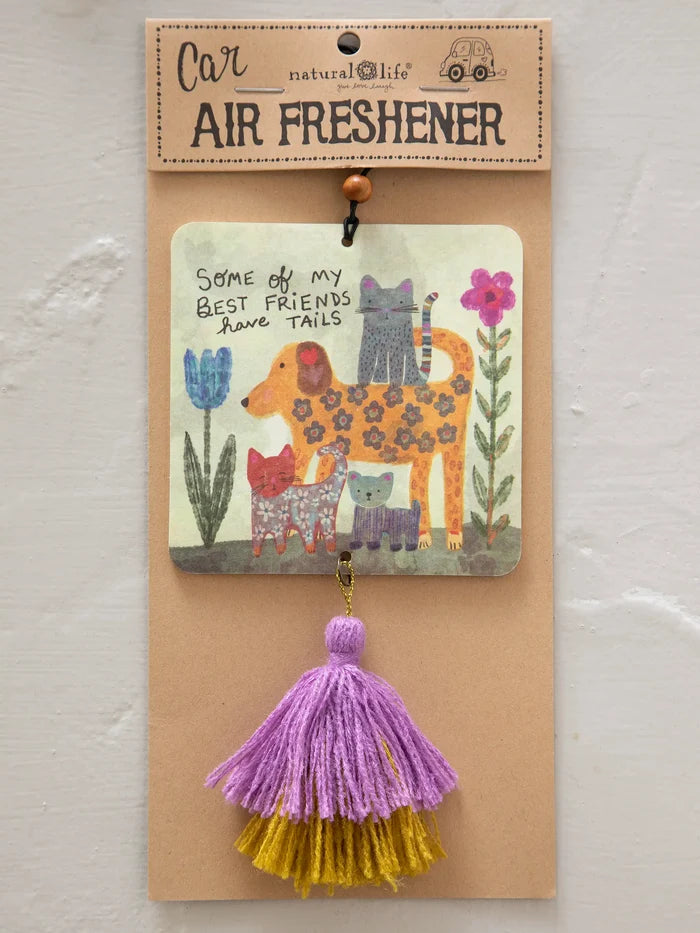 Car Air Freshener - Best Friends Have Tails-view 2