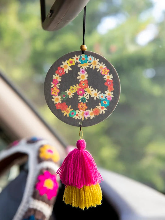 Car Air Freshener - Peace Sign-view 1