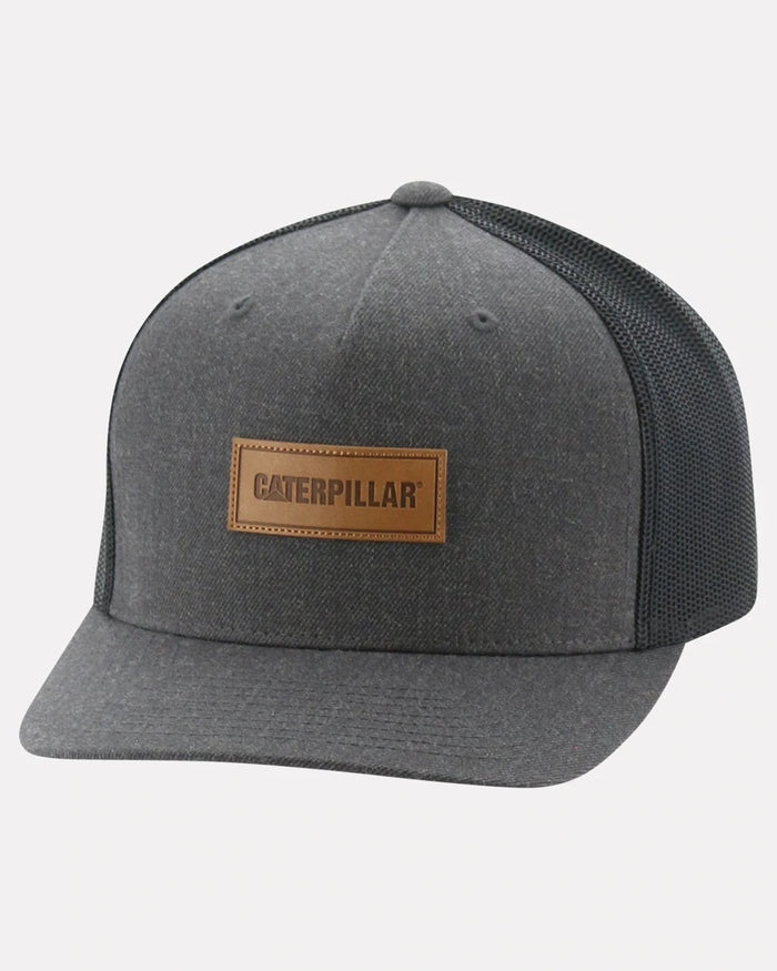 CAT Men's Caterpillar Patch Cap Hats & Caps CAT Charcoal Heather OS