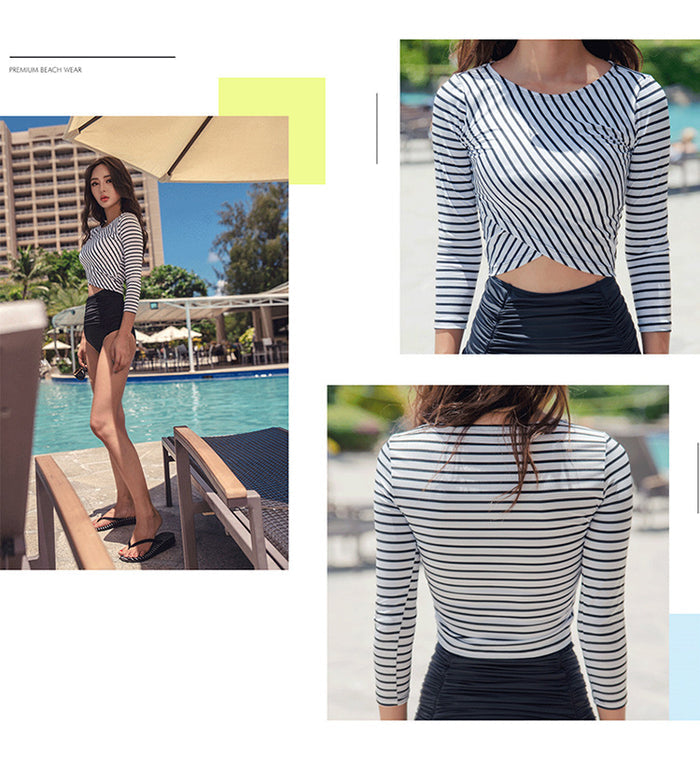 Character Stripe Swimsuit