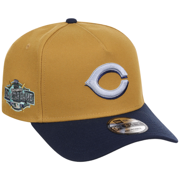 Cincinnati Reds MLB Dusted Navy New Era 9FORTY