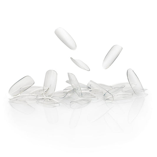 Clear Oval Art Tips #2 - 50pk | Ugly Duckling
