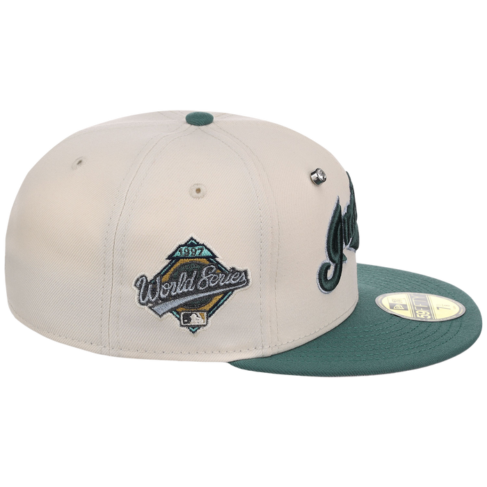 Cleveland Indians MLB Cream Lichen New Era 59FIFTY
