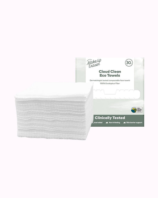 Cloud Clean Daily Face Towels 30ct