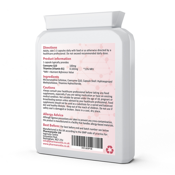 CoEnzyme Q10-100mg Capsules