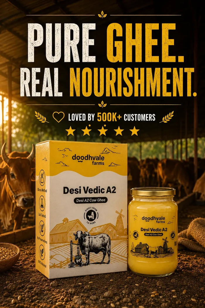 Cow A2 Vedic Desi Ghee - 2 Unit Pack