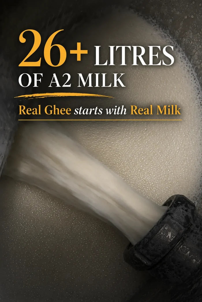 Cow A2 Vedic Desi Ghee - 2 Unit Pack