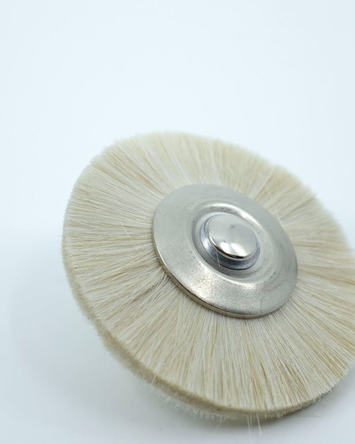Cream Brush Pin