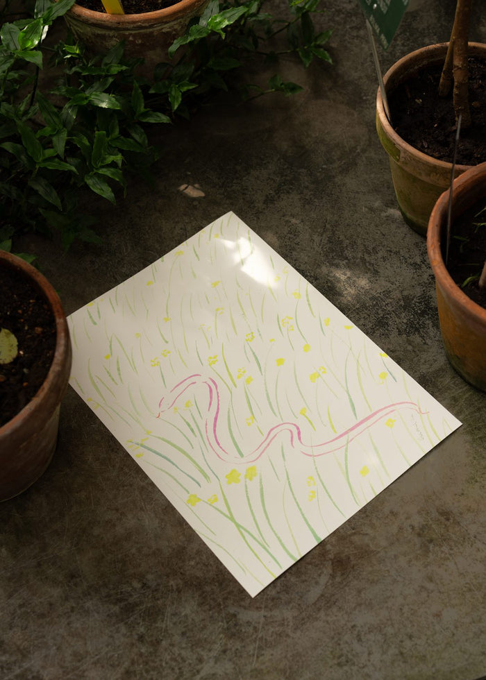 Daffodils and Snake by Oamul