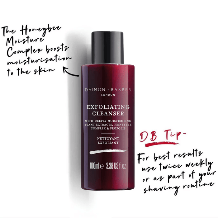 Daimon Barber Exfoliating cleanser 100ml - Beauty Tribe