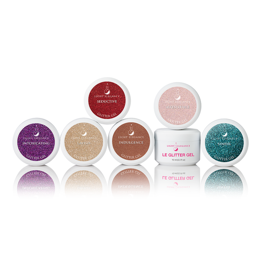 Dare To Indulge Collection, GLITTER GEL PACK-Light Elegance-Gel Essentialz