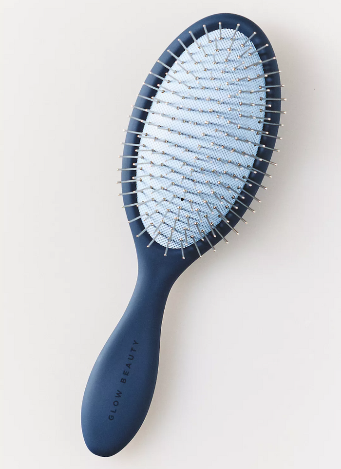Midnight matte navy detangling brush