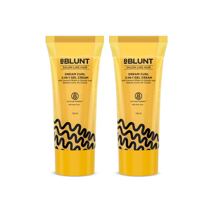 DREAM CURL 2-IN-1 GEL CREAM 160 ML(Pack of 2)