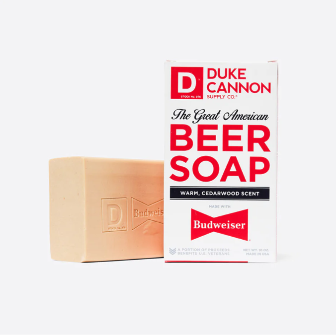 Duke Cannon The Great American Beer Soap Toiletries Duke Cannon Cedarwood OS