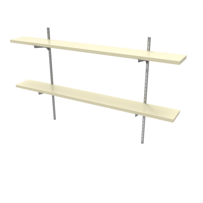 Durasheds Shed Accessories DuraMax Shed Shelf Kit – 12" x 50" Double Shelf