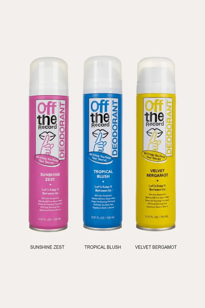 EBIN NEW YORK OFF THE RECORD DEODORANT 5.07oz EBIN NEW YORK