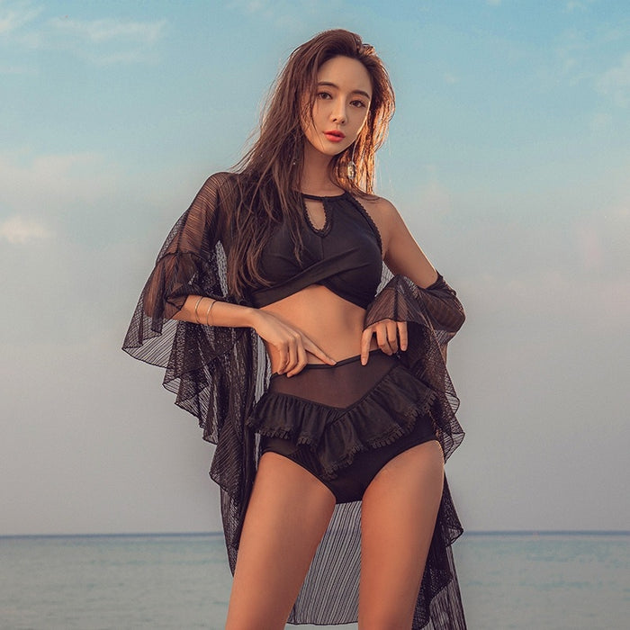 Eye Catchy 3 Pcs Swimsuit