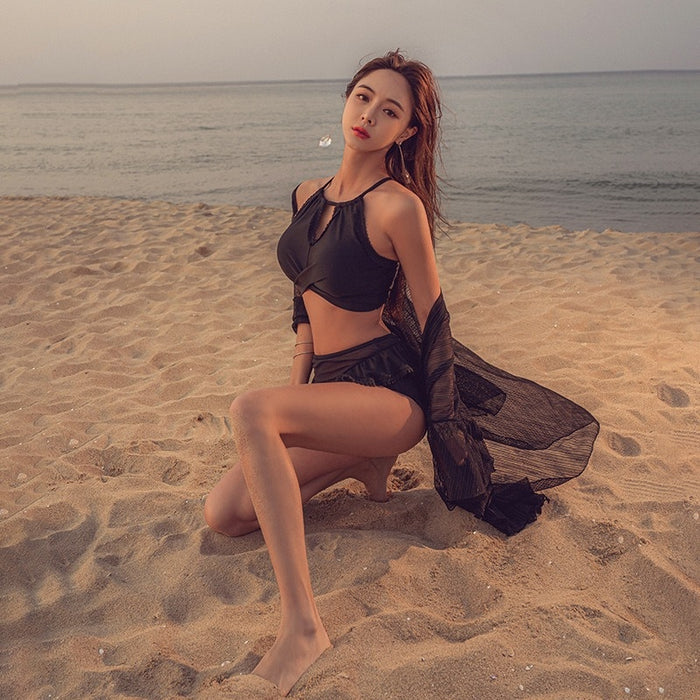 Eye Catchy 3 Pcs Swimsuit