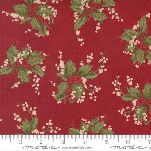 F3138 - Candlelight Christmas - Holly Berry Crimson