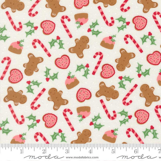 F3155 - Merrily on High - Gingerbread - Snow