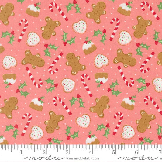 F3156 - Merrily on High - Gingerbread - Blush