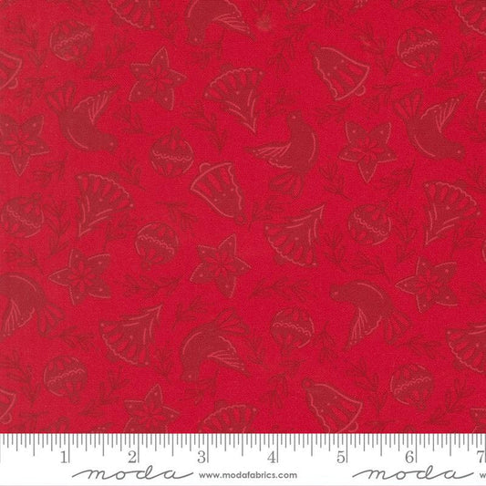 F3160 - Merrily on High - Cookie Cutters - Christmas Red