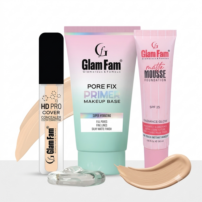 Natural Beige+Warm Sand+Primer