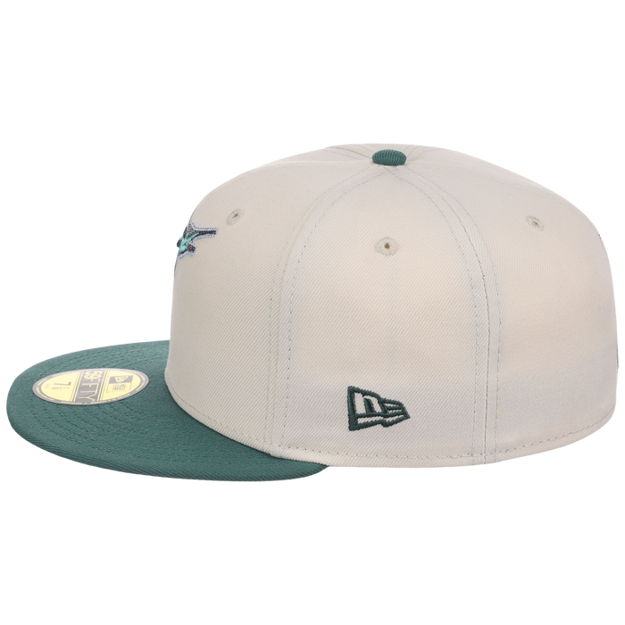Florida Marlins MLB Cream Lichen New Era 59FIFTY
