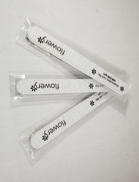 Flowery Silver Streak Cushion Core File 100/240 Grit (DFCS2)