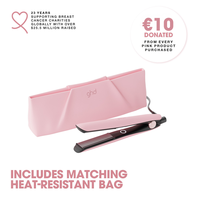 ghd Gold Limited Edition Hair Straightener in Dusted Pink
