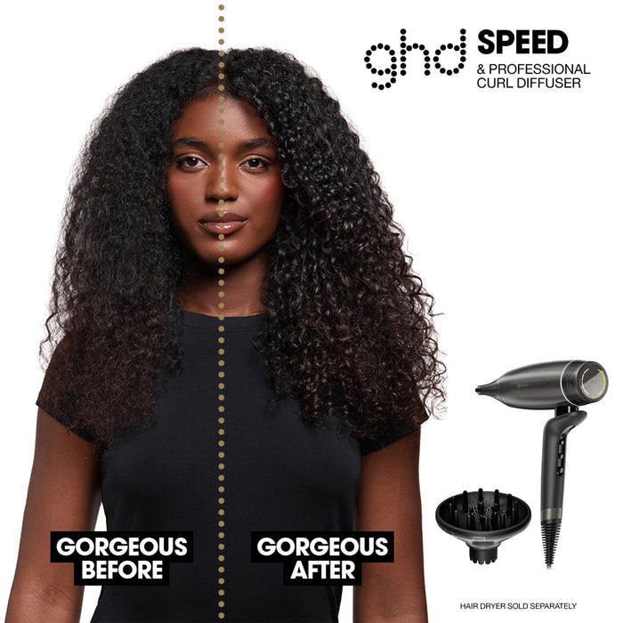 ghd Professional Curly Hair Diffuser - In Black