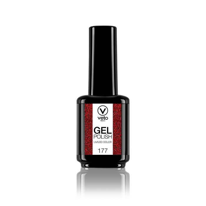GLITTER GEL POLISH #177
