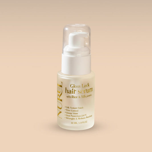 Gloss Lock Hair Serum With Rice & Silk Protein