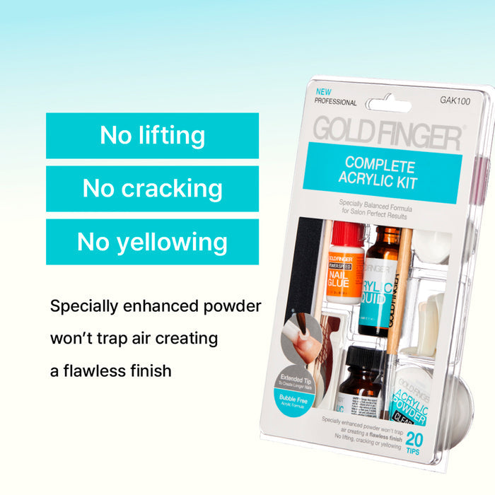 Gold Finger Complete Acrylic Kit