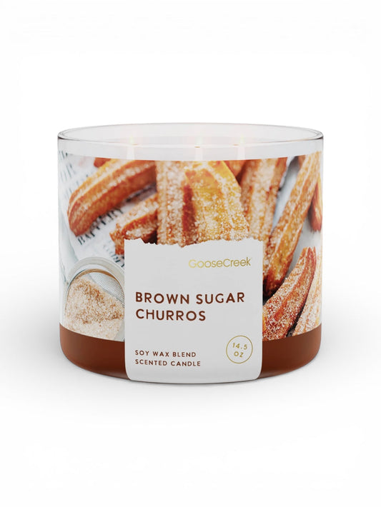 Goose Creek Brown Sugar Churro 3 Wick