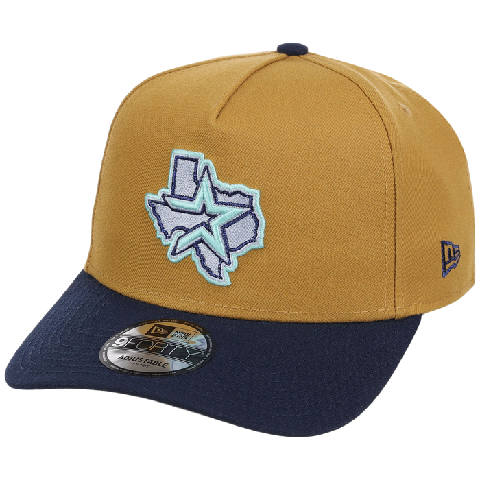 Houston Astros MLB Dusted Navy New Era 9FORTY