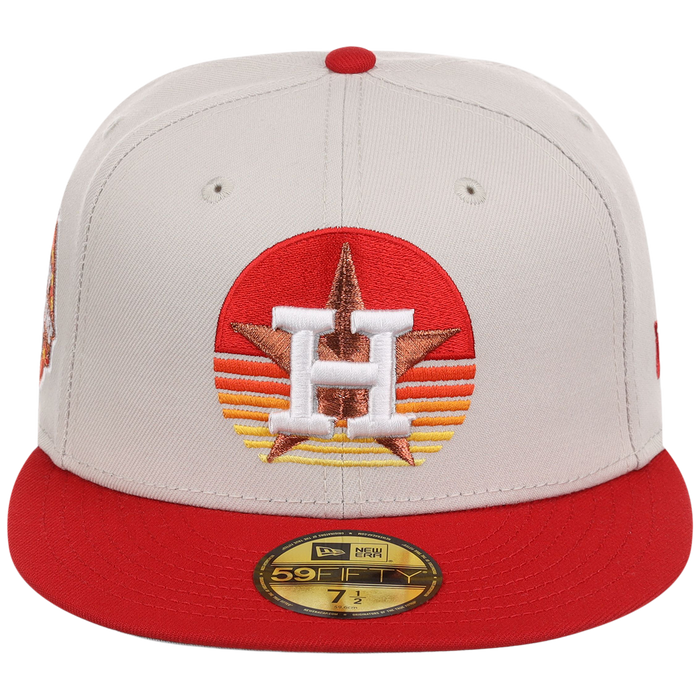 Houston Astros Space City Sunrise - New Era 59FIFTY Stone/Red